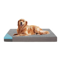 WATANIYA PET Memory Foam Soft Rose Plush Dog Bed, Non Slip Bottom, Washable Pet Bed Mattress