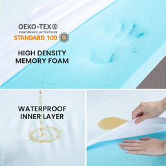 WATANIYA PET Memory Foam Soft Rose Plush Dog Bed, Non Slip Bottom, Washable Pet Bed Mattress