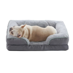 WATANIYA PET Orthopedic Dog Sofa Bed, Non Slip Pet Couch Bed with Removable Washable Cover
