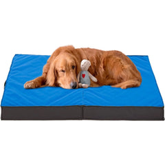 WATANIYA Foldable Travel Dog Bed, Outdoor Waterproof Orthopedic Pet Bed Mattress