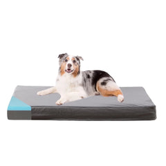 WATANIYA PET Memory Foam Soft Rose Plush Dog Bed, Non Slip Bottom, Washable Pet Bed Mattress