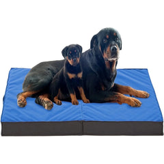 WATANIYA Foldable Travel Dog Bed, Outdoor Waterproof Orthopedic Pet Bed Mattress