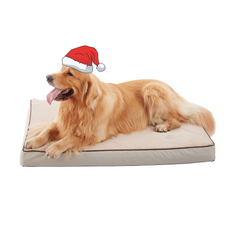 WATANIYA PET Memory Foam Soft Rose Plush Dog Bed, Non Slip Bottom, Washable Pet Bed Mattress